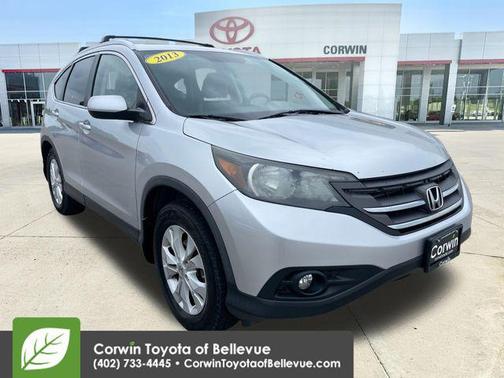 Alabaster Silver Metallic 2013 Honda CR-V EX-L