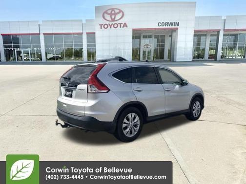 Alabaster Silver Metallic 2013 Honda CR-V EX-L