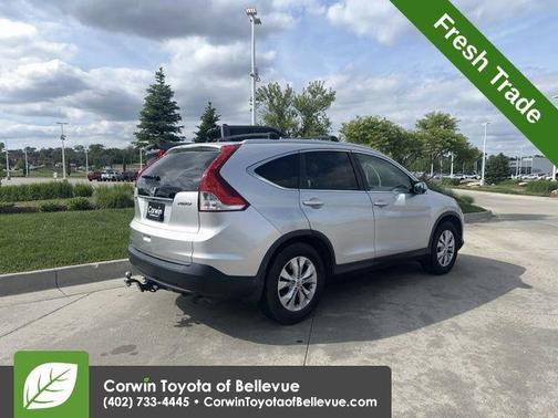 Alabaster Silver Metallic 2013 Honda CR-V EX-L