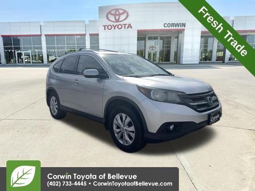 Alabaster Silver Metallic 2013 Honda CR-V EX-L