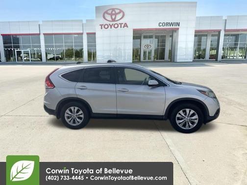 Alabaster Silver Metallic 2013 Honda CR-V EX-L