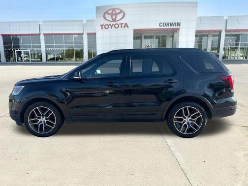 Agate Black Metallic 2019 Ford Explorer Sport