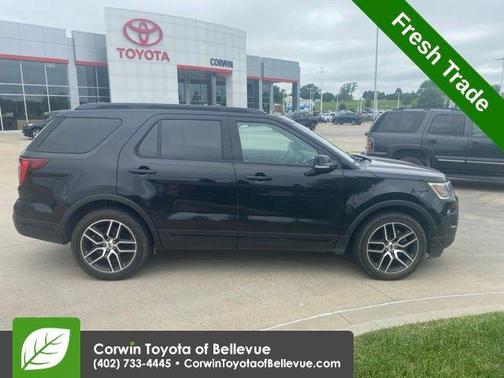 Agate Black Metallic 2019 Ford Explorer Sport