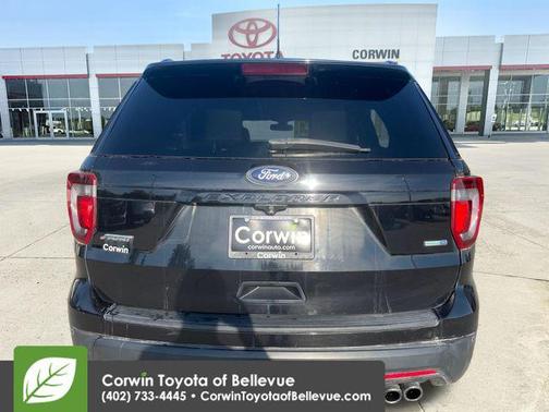 Agate Black Metallic 2019 Ford Explorer Sport