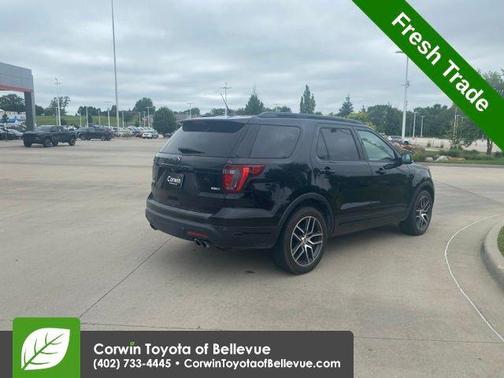 Agate Black Metallic 2019 Ford Explorer Sport