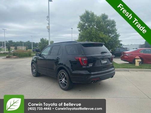 Agate Black Metallic 2019 Ford Explorer Sport