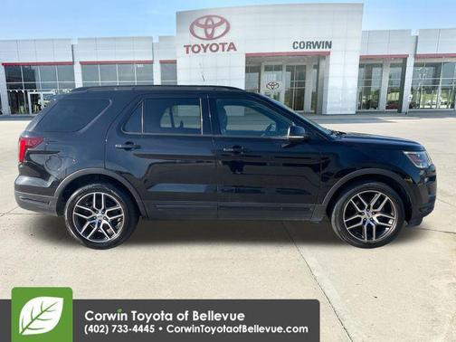 Agate Black Metallic 2019 Ford Explorer Sport