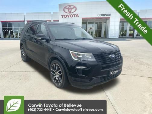 Agate Black Metallic 2019 Ford Explorer Sport