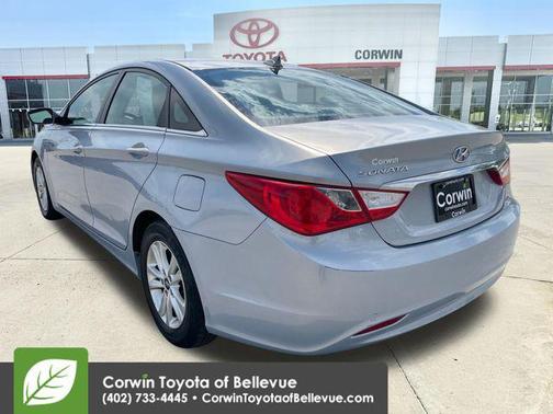 Iridescent Silver Blue Pearl Mica 2013 Hyundai SONATA GLS