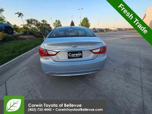 Iridescent Silver Blue Pearl Mica 2013 Hyundai SONATA GLS