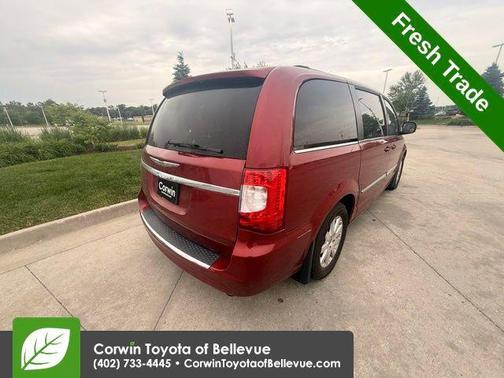 Deep Cherry Red Crystal Pearlcoat 2012 Chrysler Town & Country Touring
