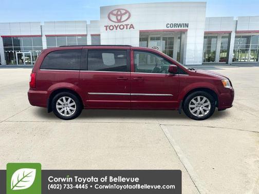 Deep Cherry Red Crystal Pearlcoat 2012 Chrysler Town & Country Touring