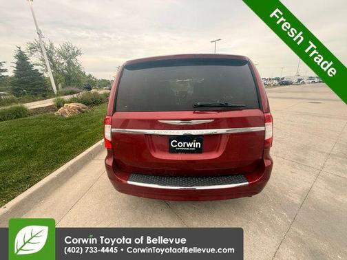 Deep Cherry Red Crystal Pearlcoat 2012 Chrysler Town & Country Touring
