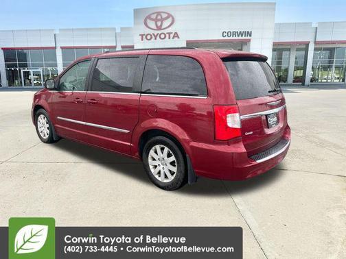 Deep Cherry Red Crystal Pearlcoat 2012 Chrysler Town & Country Touring
