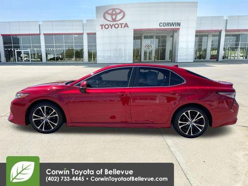 Supersonic Red 2019 Toyota Camry SE