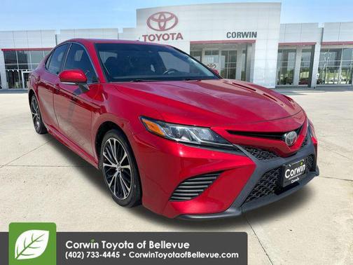 Supersonic Red 2019 Toyota Camry SE