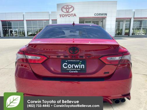 Supersonic Red 2019 Toyota Camry SE