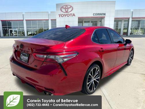 Supersonic Red 2019 Toyota Camry SE