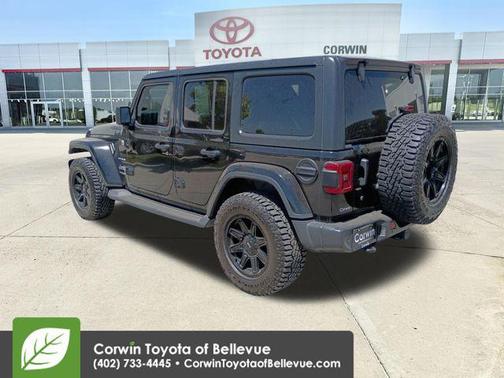 Black Clearcoat 2018 Jeep Wrangler Unlimited Sahara