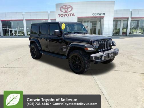 Black Clearcoat 2018 Jeep Wrangler Unlimited Sahara