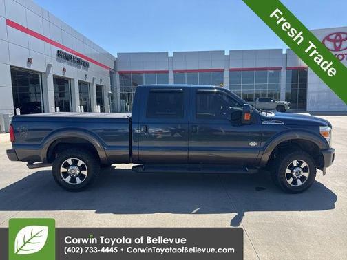 Blue Jeans Metallic 2015 Ford F-250 King Ranch