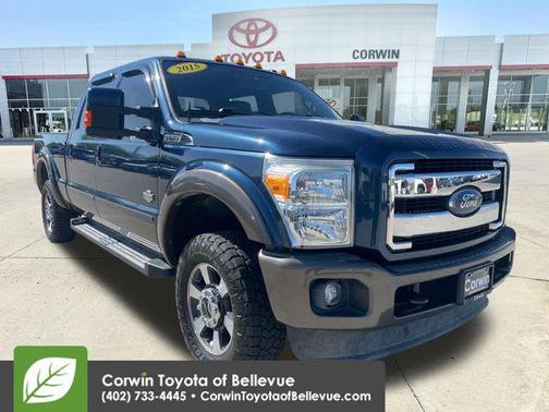 Blue Jeans Metallic 2015 Ford F-250 King Ranch