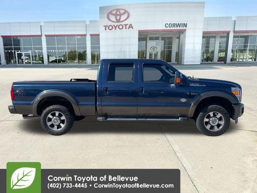 Blue Jeans Metallic 2015 Ford F-250 King Ranch