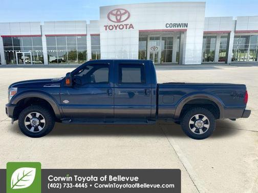 Blue Jeans Metallic 2015 Ford F-250 King Ranch