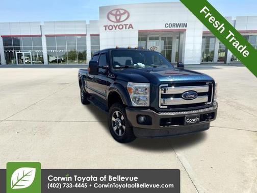 Blue Jeans Metallic 2015 Ford F-250 King Ranch