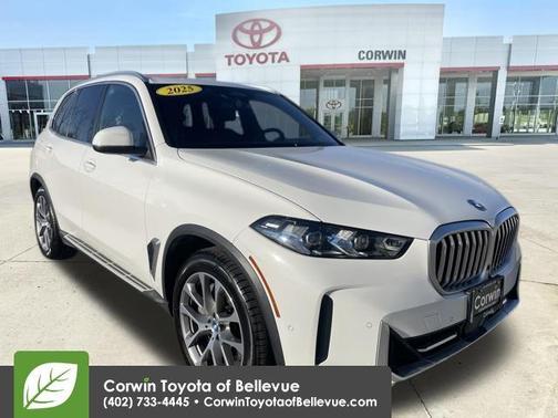 White 2025 BMW X5 PHEV xDrive50e