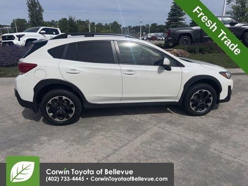 Crystal White Pearl 2022 Subaru Crosstrek Premium