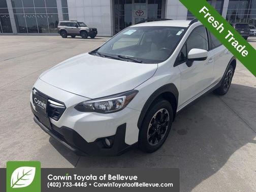 Crystal White Pearl 2022 Subaru Crosstrek Premium