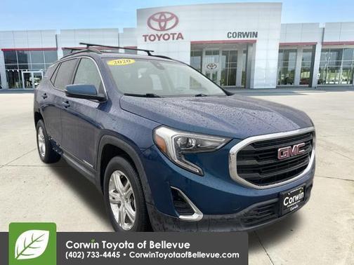 Blue Emerald Metallic 2020 GMC Terrain SLE