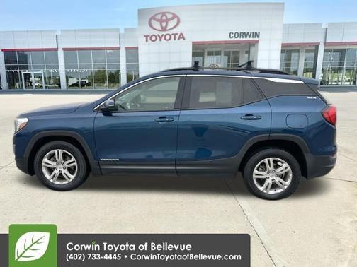 Blue Emerald Metallic 2020 GMC Terrain SLE