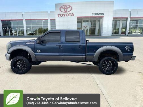 Blue Jeans Metallic 2013 Ford F-250 Lariat