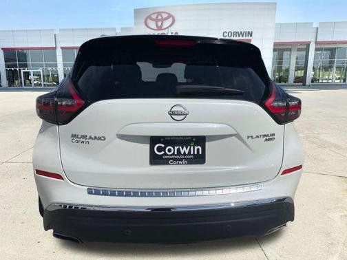 Pearl White Tricoat 2024 Nissan Murano Platinum Intelligent AWD