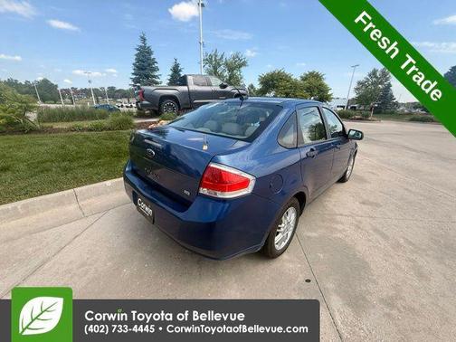 Vista Blue Clearcoat Metallic 2009 Ford Focus SE