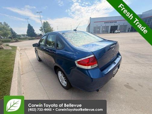 Vista Blue Clearcoat Metallic 2009 Ford Focus SE