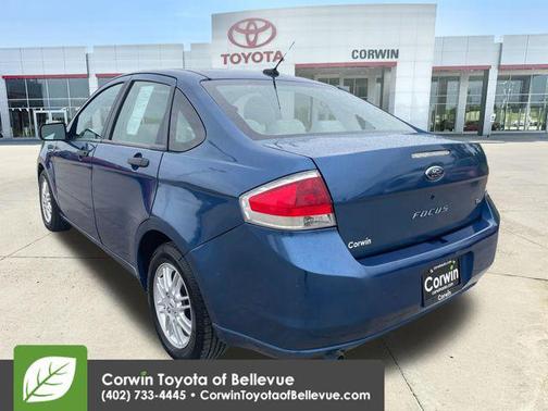 Vista Blue Clearcoat Metallic 2009 Ford Focus SE