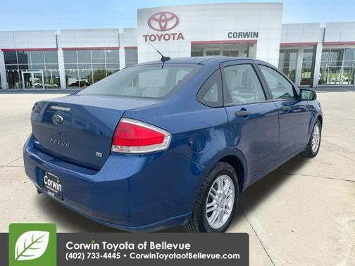 Vista Blue Clearcoat Metallic 2009 Ford Focus SE