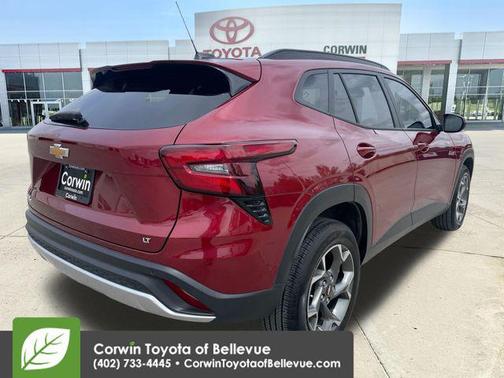 Crimson Metallic 2025 Chevrolet Trax LT
