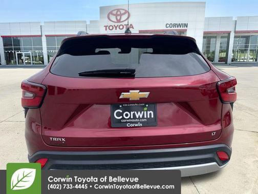 Crimson Metallic 2025 Chevrolet Trax LT