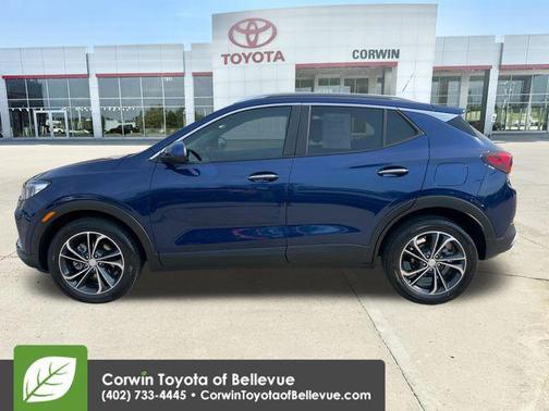Sapphire Metallic 2023 Buick Encore GX Select