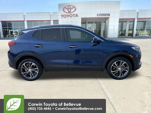 Sapphire Metallic 2023 Buick Encore GX Select