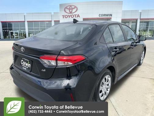 Black 2023 Toyota Corolla LE