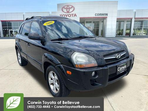 Obsidian Black 2009 Hyundai TUCSON Limited
