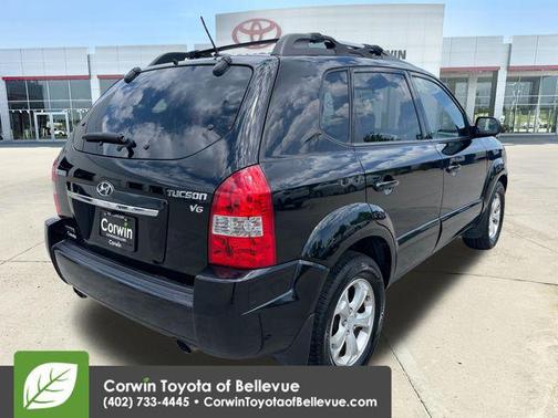 Obsidian Black 2009 Hyundai TUCSON Limited