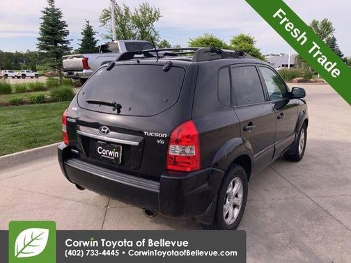 Obsidian Black 2009 Hyundai TUCSON Limited