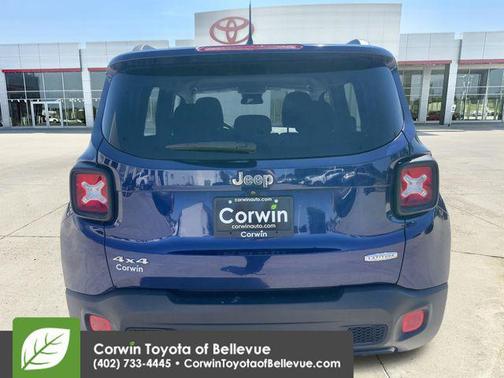 Jetset Blue 2016 Jeep Renegade Latitude