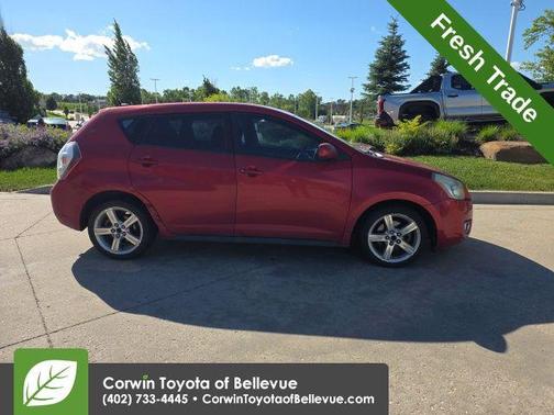 Red Hot Metallic 2009 Pontiac Vibe Base
